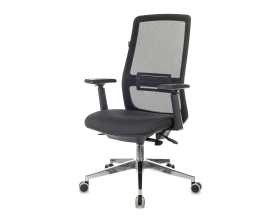 Кресло Бюрократ MC-915 Сетка/ Ткань, Черный images