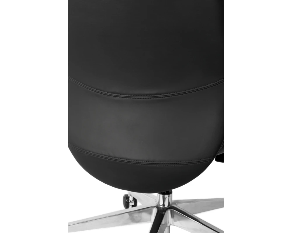 Кресло College CLG-627 LTU-A Экокожа, Черный