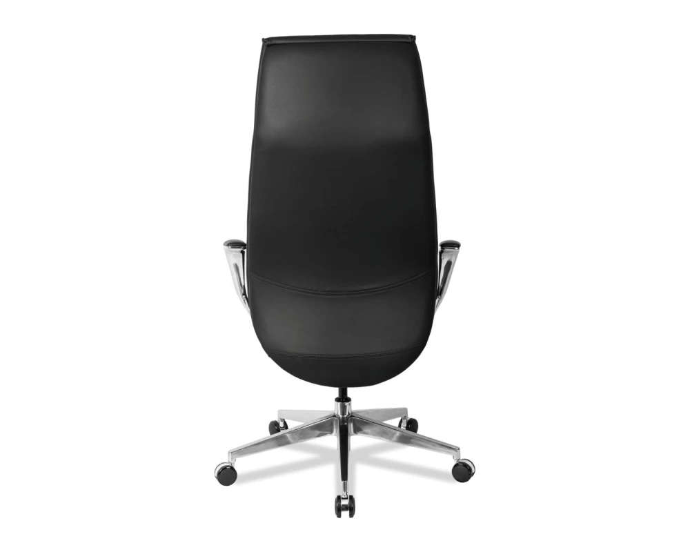 Кресло College CLG-627 LTU-A Экокожа, Черный