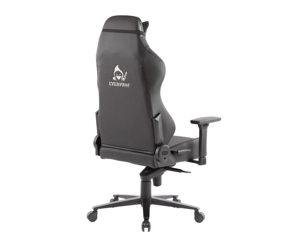 Кресло Everprof Ханзо / Hanzo Экокожа, Черный