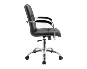 Кресло Everprof Самба Вуд Т / Samba Wood T Экокожа, Черный images