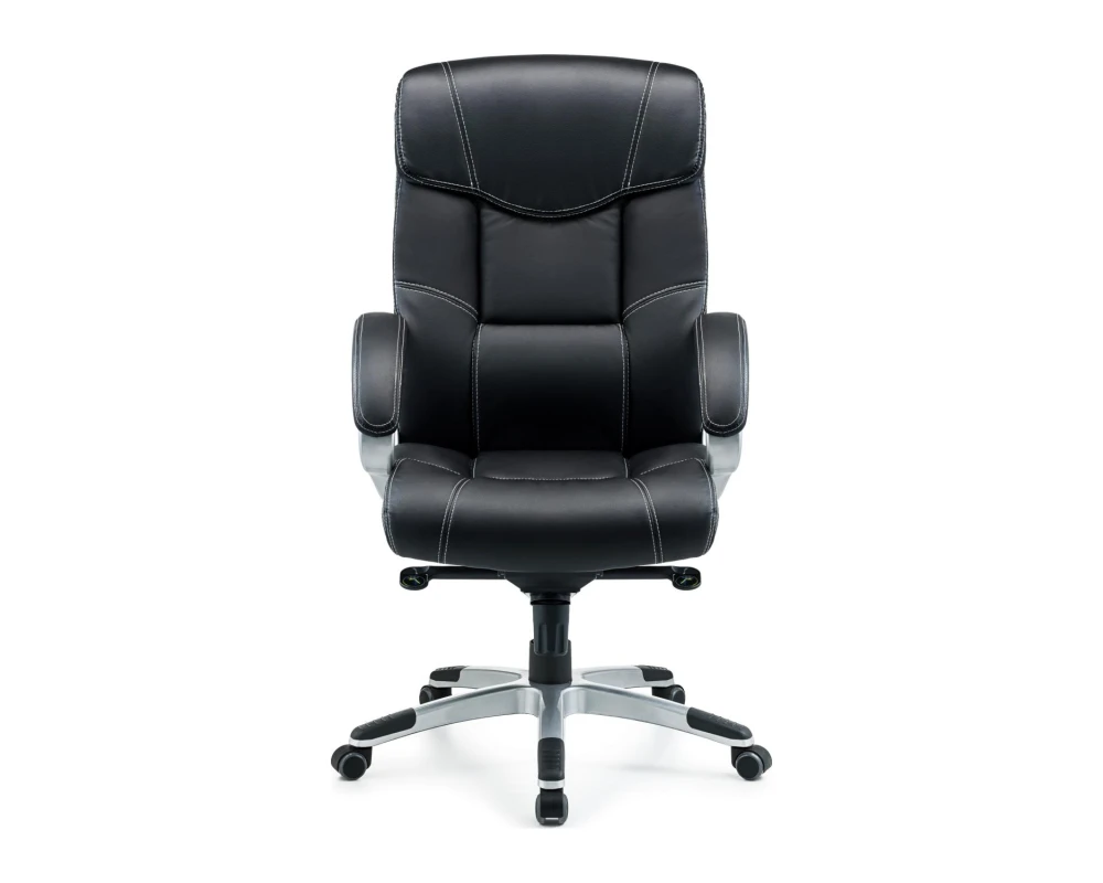 Кресло Albert 2177H Экокожа, Черный