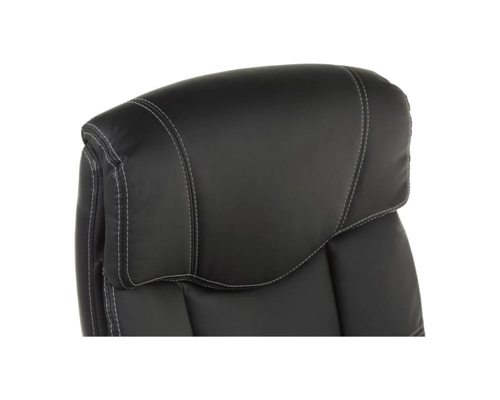 Кресло Albert 2177H Экокожа, Черный