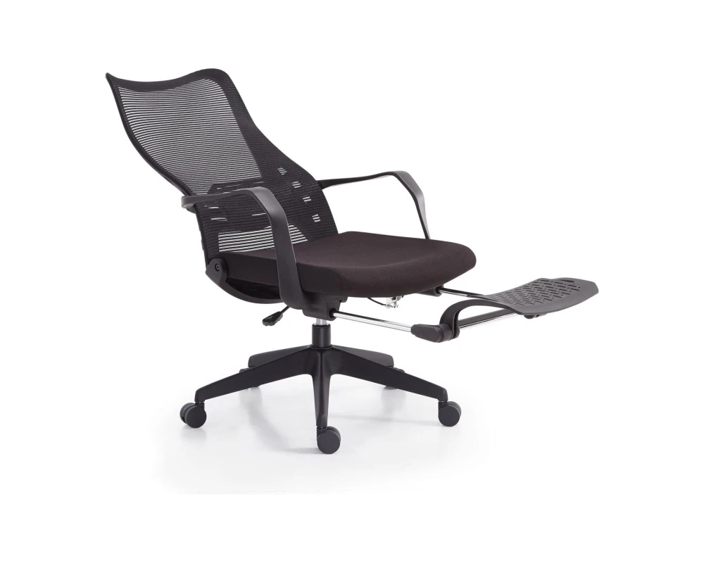 Кресло VIKING-51 M121-1 Сетка/Ткань, Черный