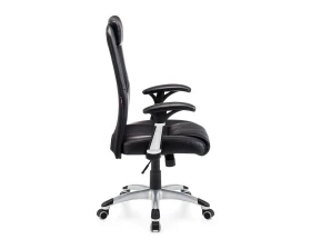 Кресло Vincent 2627 Ткань/Экокожа, Черный images