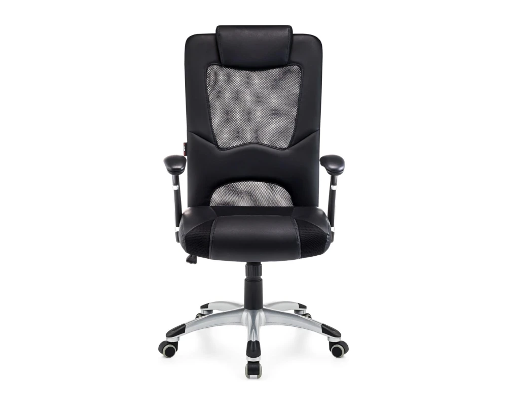 Кресло Vincent 2627 Ткань/Экокожа, Черный