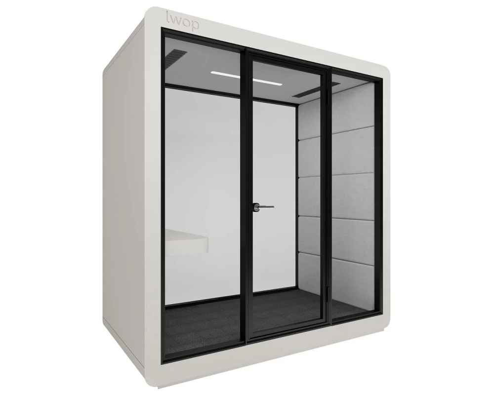 Акустическая кабина LWOP ONE WORK XL (задняя стенка стекло)
