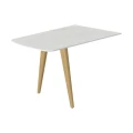 Мрамор белый/Массив ясеня MS