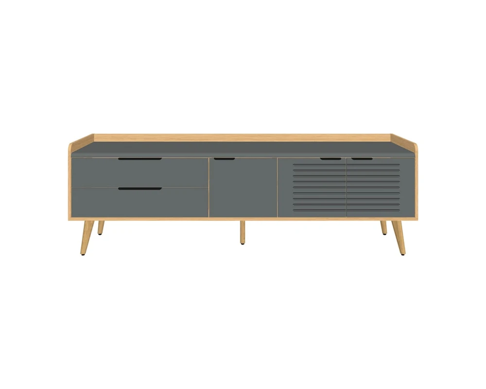 Опорная тумба рабочего стола Rem-34 R/L Remo