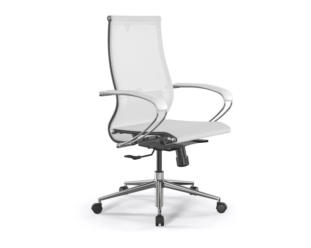 Кресло ErgoLife 9/подл.131/осн.Synchro 052 Сетка, Белый