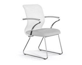 Кресло ErgoLife S 8 M4-9K F54 Сетка/Экокожа, Белый images