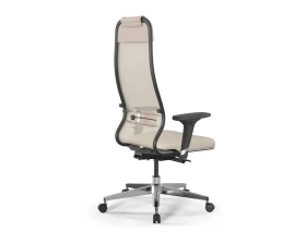 Кресло ErgoLife SynchroSit 10 B1-115D M23.B22.G18.W02 Сетка/Экокожа, Молочный images