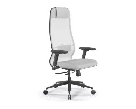 Кресло ErgoLife SynchroSit 10 L1-115D M18.B11.G19.W25 Сетка/Экокожа, Белый images