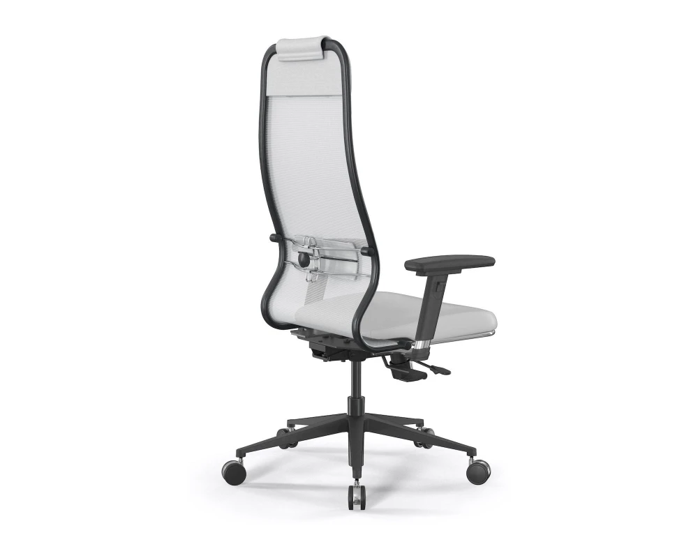 Кресло ErgoLife SynchroSit 10 L1-115D M18.B11.G19.W25 Сетка/Экокожа, Белый