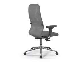 Кресло ErgoLife SynchroSit 8 B2-9D M25.B23.G18.W02 Сетка/Экокожа, Серый images