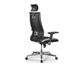 Кресло ErgoLife S 10 B2-170D M09.B22.G18.W02 Сетка/Экокожа, Черный/Белый images