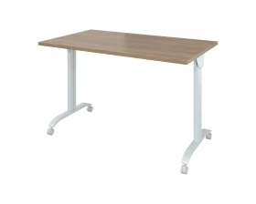 Стол на колёсах с откидной столешницей (1200х700х760) Дублин металл images