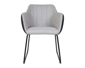 Кресло Norden Браво / Bravo Экокожа/Ткань, Серый/Черный images