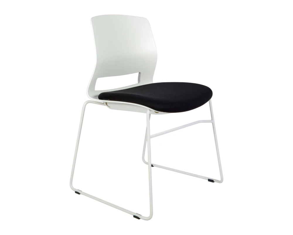 Стул Norden Уан / One Пластик/Ткань, Черный/Белый