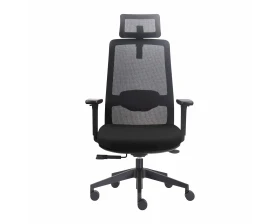 Кресло Norden Кросс / Cross Сетка/Ткань, Черный images