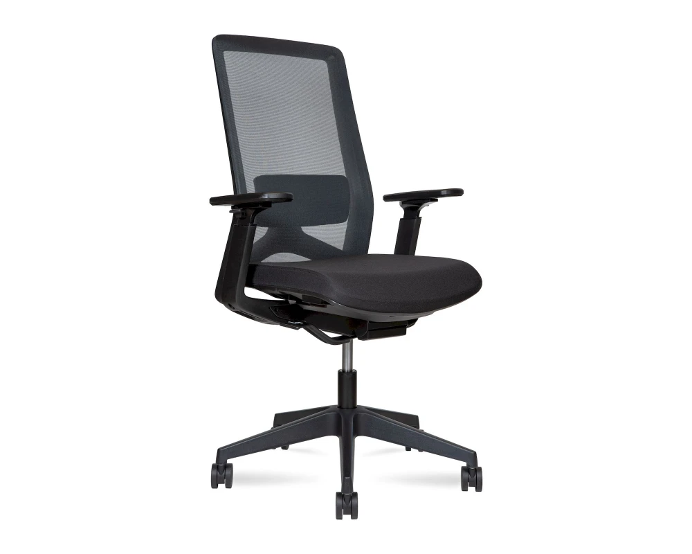 Кресло Norden Вильямс  / Williams LB Сетка/Ткань, Черный