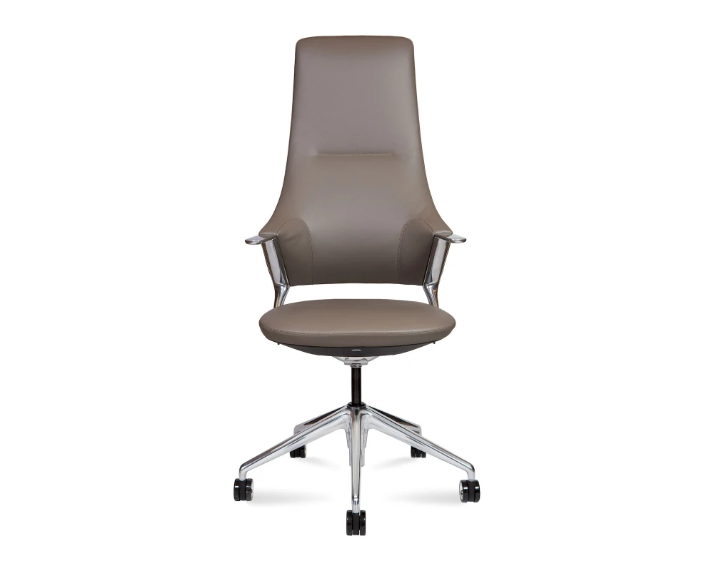 Кресло Norden Хан / Han Натуральная кожа, Серый