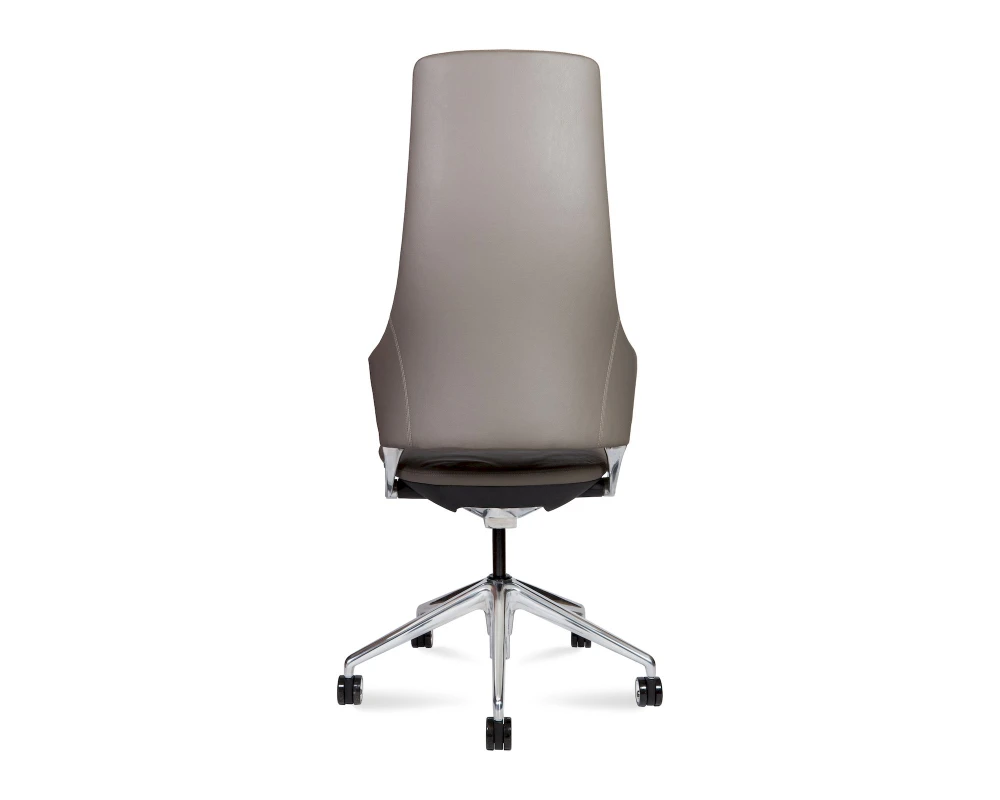 Кресло Norden Хан / Han Натуральная кожа, Серый