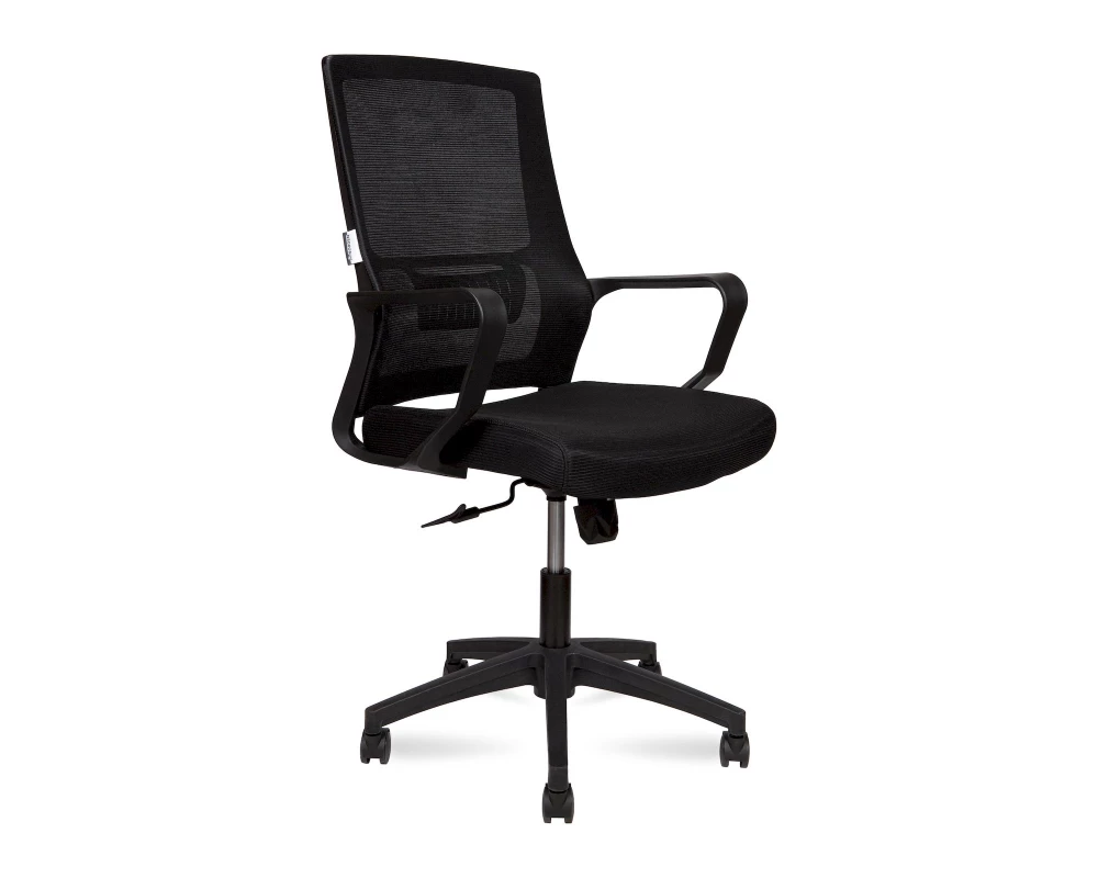 Кресло Norden Max LB Сетка/Ткань, Черный