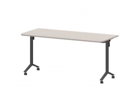 Стол мобильный складной радиусный МБ22-160.70Р 1600x700x750 Моби images