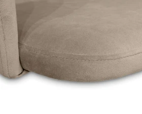 Стул SHT-ST33/S186 Велюр, Латте/Черный муар images