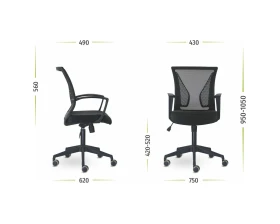 Кресло Энжел М-800 BLACK PL images