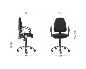 Кресло Манго С-109 Нептун Люкс хром images