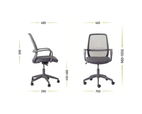 Кресло Понти М-802 GRAY PL images